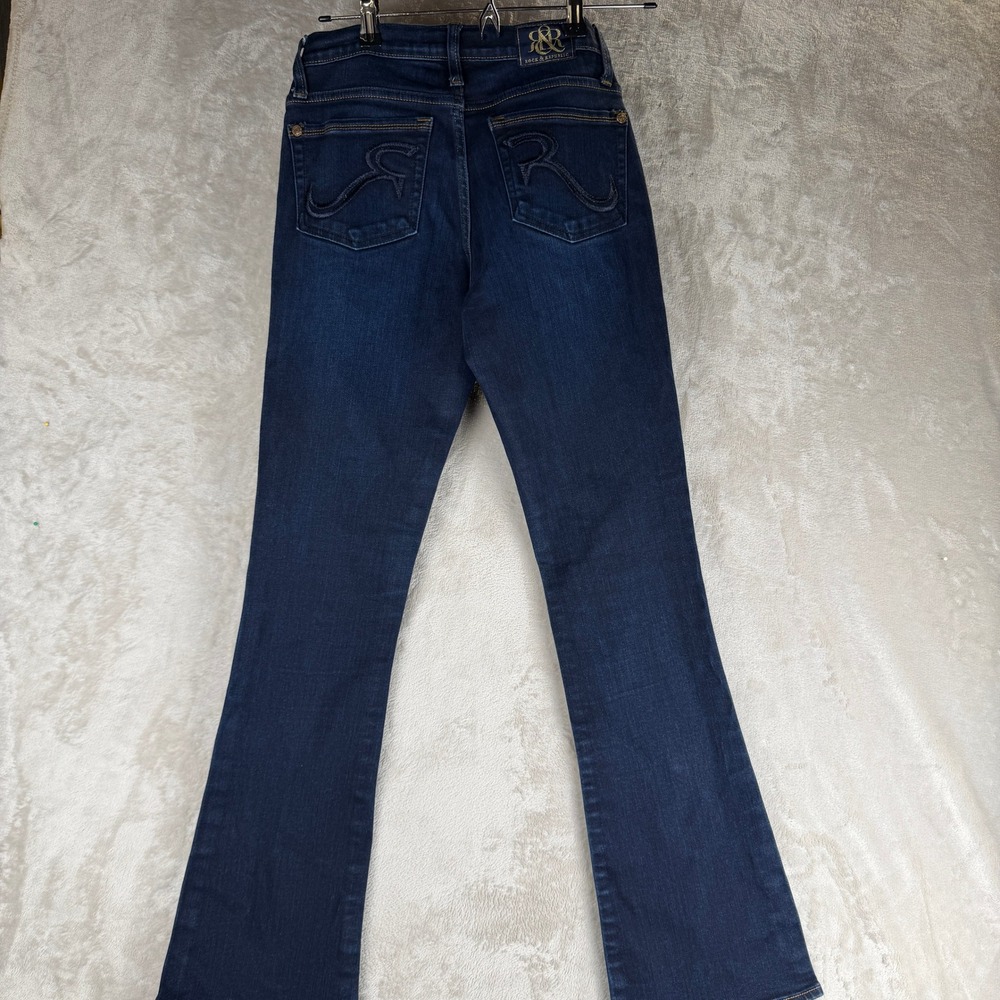 Rock & Republic Womens Dark Wash Bootcut Jeans Kasandra bootcut Size 8M